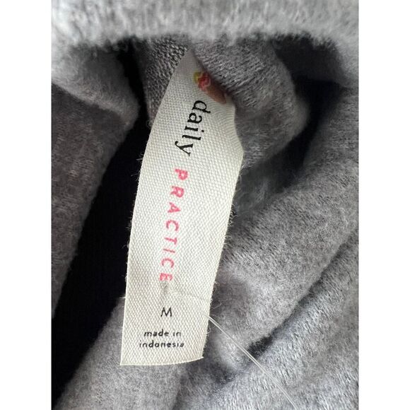 NWT Anthropologie Daily Practice Draped Cowl Neck Midi Dress Medium MSRP $120 - Picture 4 of 12